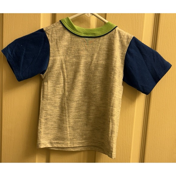 Vintage Power Rangers in Space 90s Youth Size 4 T Shirt Saban AOP Silver Ranger - Picture 4 of 4